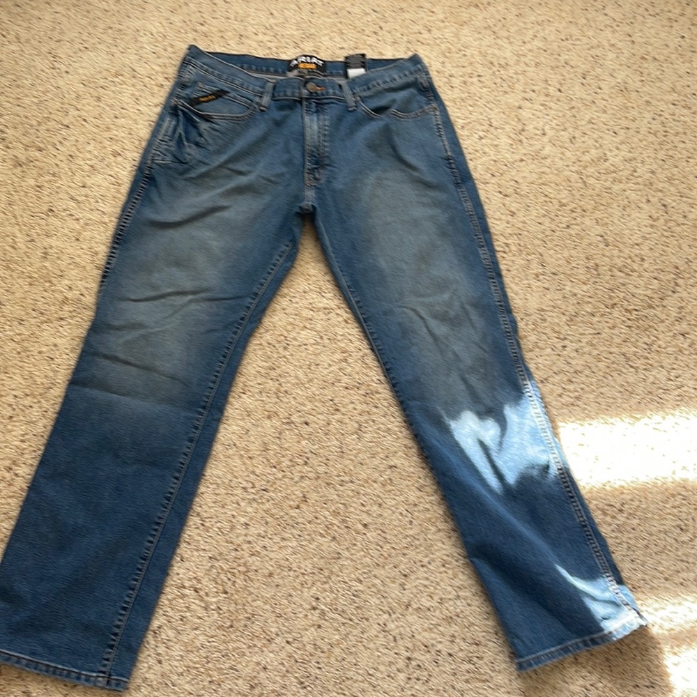 Ariat Men's Blue Bootcut Jeans